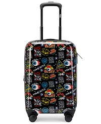 Von Dutch Jax Small Expandable Hardside Carry-On Spinner Suitcase