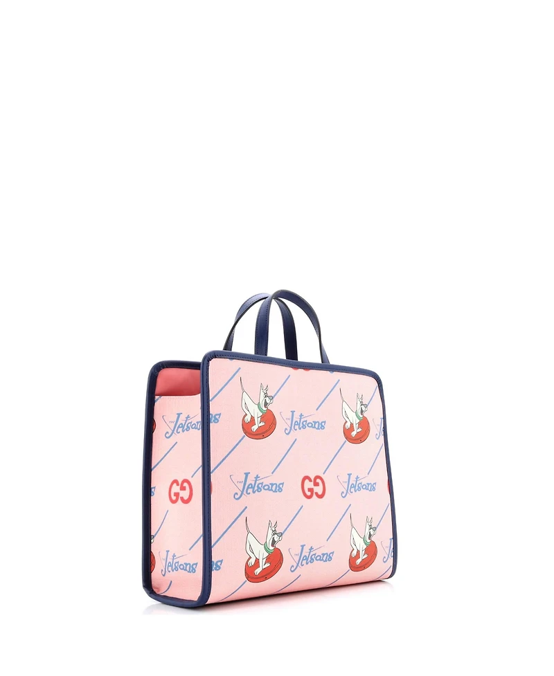 Pre-Owned Gucci Medium Children's Tote Printed Canvas