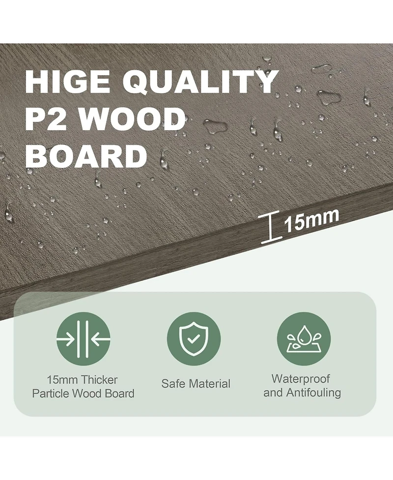 gaomon Tall Bathroom Storage Cabinet, Freestanding Narrow Bathroom Cabinet with Shelves and Drawer, Modern Bathroom Storage Cabinets for Bathrooms