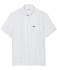 Lacoste Men's Regular-Fit Linen Shirt