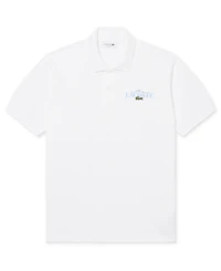 Lacoste Men's Classic-Fit Printed Polo Shirt