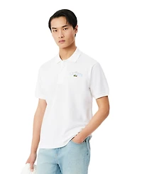 Lacoste Men's Classic-Fit Printed Polo Shirt