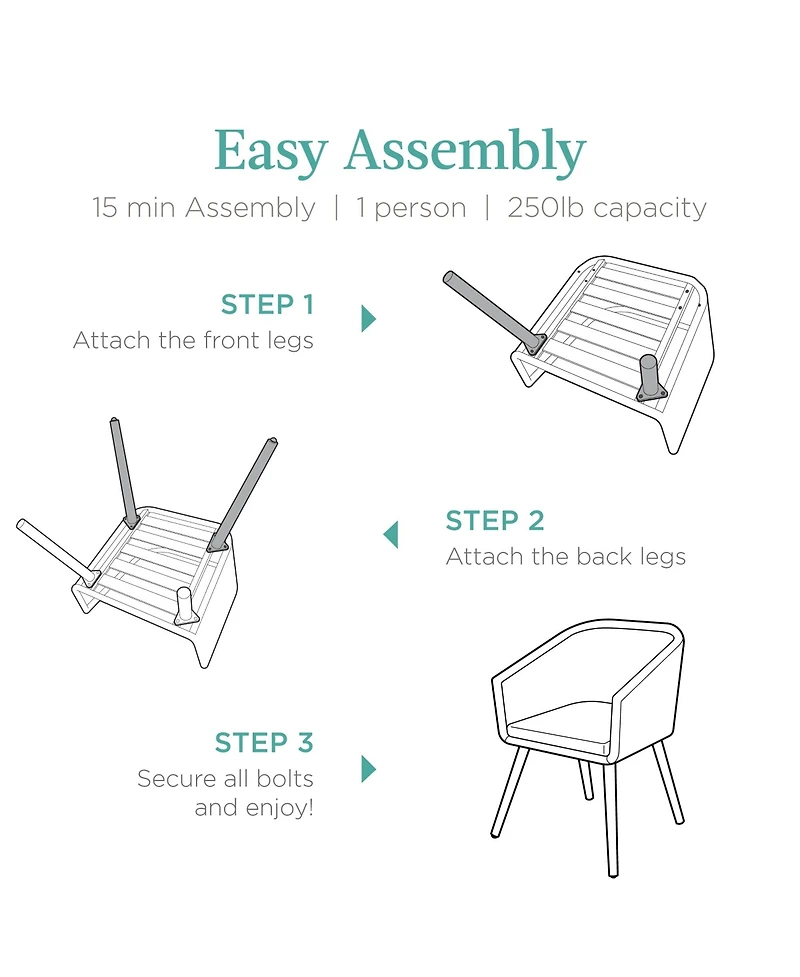 Best Choice Products Set of 2 Indoor Outdoor Patio Dining Chairs Woven Wicker Seating 250lb Capacity - Gray/Black