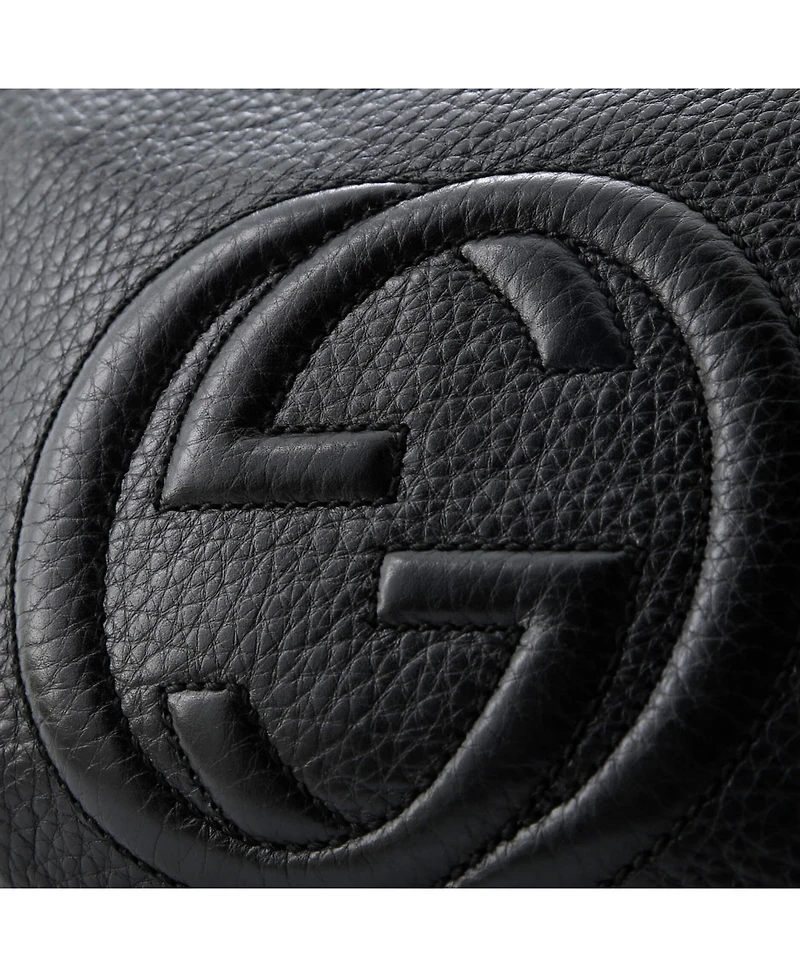 Pre-Owned Gucci Medium Soho Messenger Bag Leather