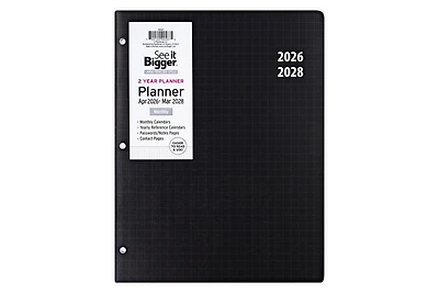 See It Bigger 2 Year Large Monthly Planner