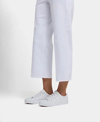 Nydj Women's Coco Relaxed Wide-Leg Crop Jeans