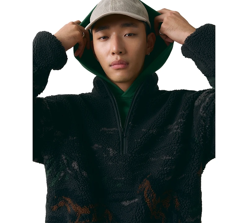 Levi's Men's Sherpa Popover Sweatshirt