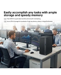 Asus V500 Tower Desktop Intel Core i7 16GB Ram Intel Uhd Graphics 512GB Ssd Storage Windows 11 Pro