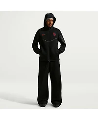 Nike Men's Black Usmnt 2026 Tech Fleece Windrunner Full-Zip Hoodie