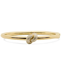 kate spade new york Silver Plated Pave Hinge Bangle Bracelet