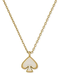 kate Spade new york Gold-Tone Brass Enamel Mini Pendant Necklace