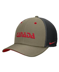Nike Men's Red Canada Soccer Rise Trucker Hat