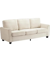 gaomon 83" Oversized Chenille 3-Seater Sofa, Mid-Century Modern Cloud Couch with Deep Seats, Washable Covers