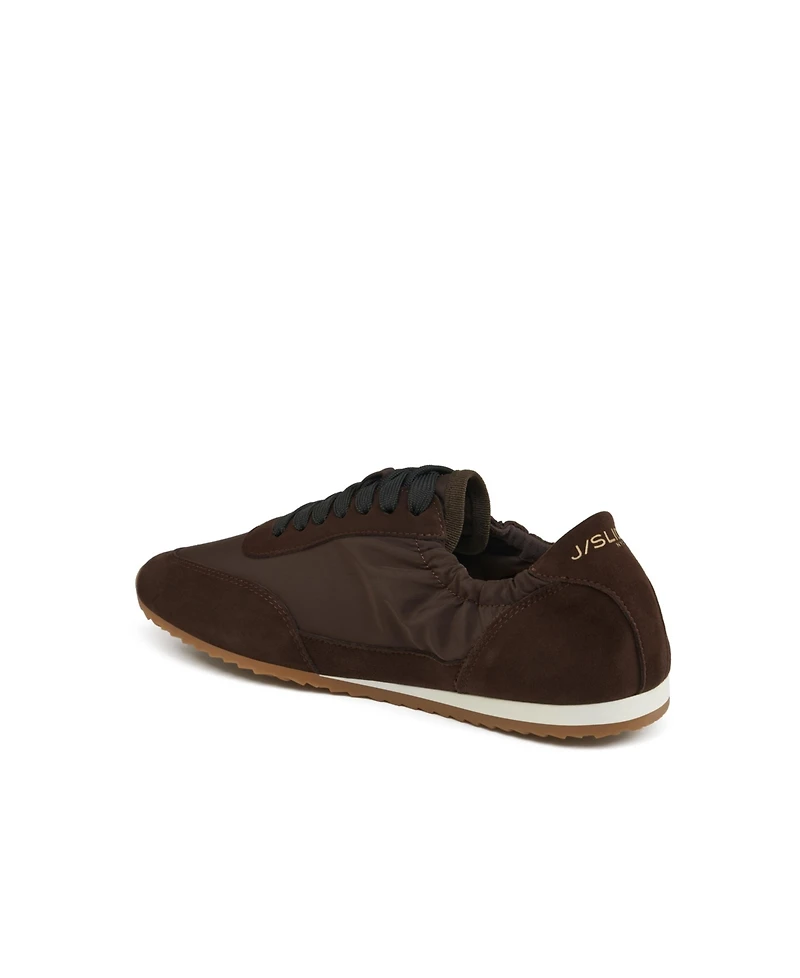 JSlides Women's Prisha Lace-Up Sneaker