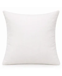 Vibhsa Dancing Dragonflies Printed Embroidered Decorative Pillow, 20" x 20"