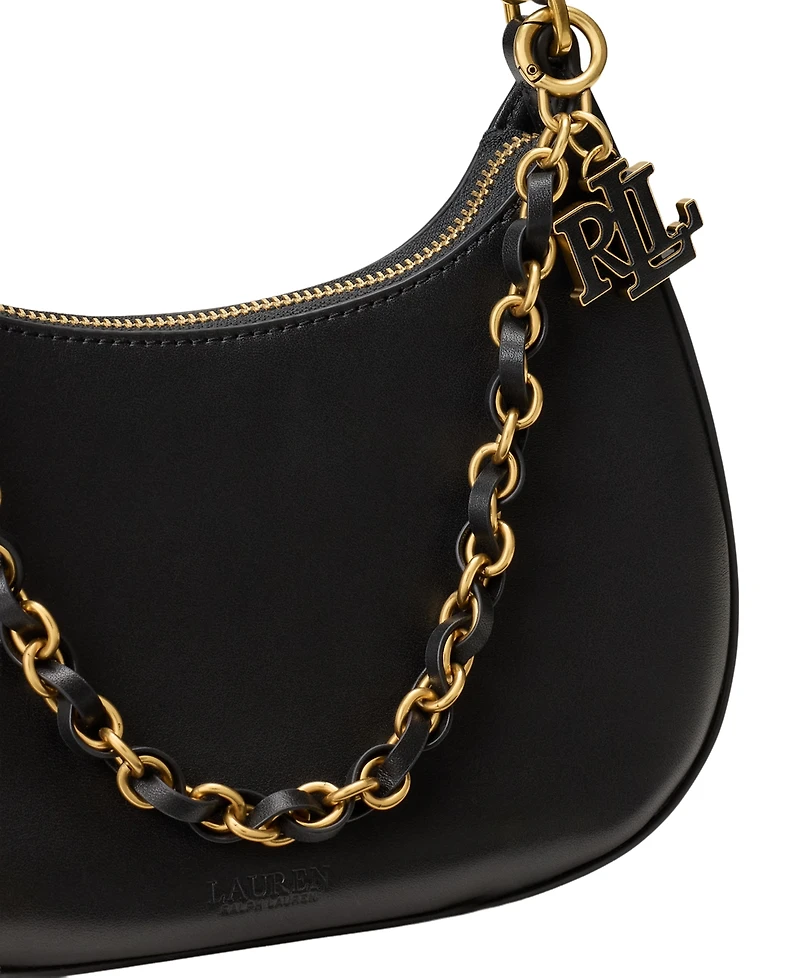 Lauren Ralph Small Leather Shoulder Handbag