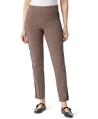 Gloria Vanderbilt Women's Tummy-Control Pull-On Slim Trousers, Regular, Short & Long