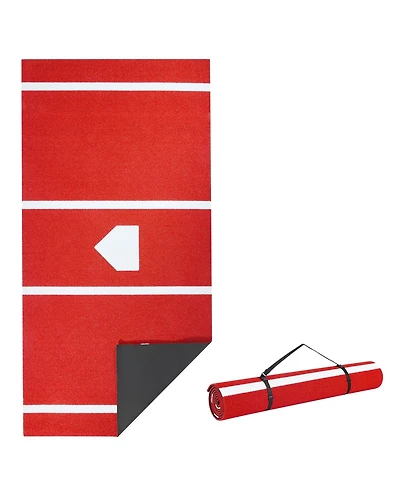 Mecale 12 x 6 Ft Baseball Hitting Mat with Home Plate