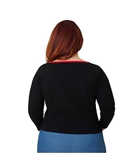 Unique Vintage Women's Crop Knit Cardigan