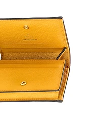 Pre-Owned Gucci Gg Marmont Bifold Card Holder Printed Gg Coated Canvas