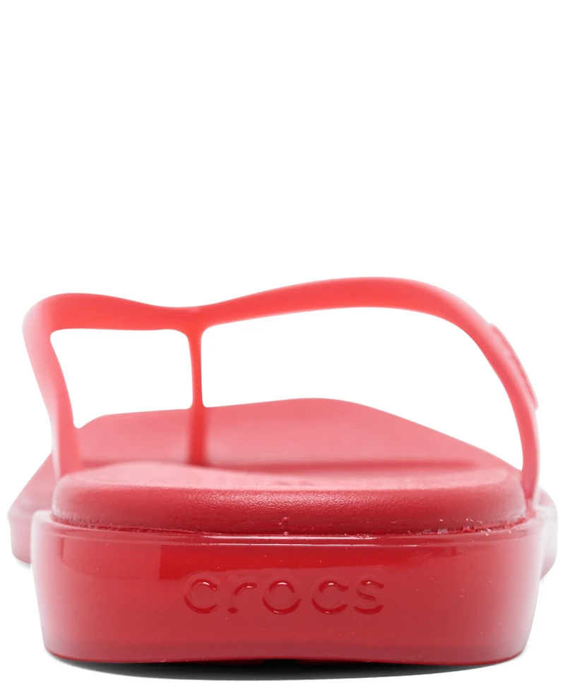 Crocs Women's Miami Frosted Flip-Flop Sandals from Finish Line