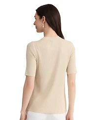 Jones New York Women's Short-Sleeve Crewneck T-Shirt