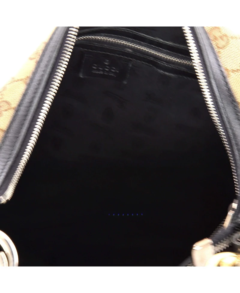 Pre-Owned Gucci Large Twins Hobo Gg Canvas