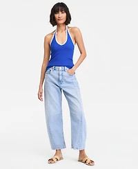 On 34th Women's V-Neck Halter Top, Exclusively at Macy's