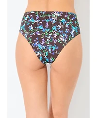 Swimsuits for All Women's Side Shirred High Waist Swim Brief