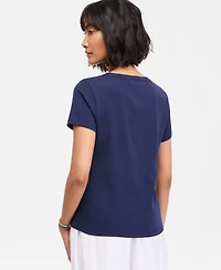 On 34th Women's Scoop-Neck Layering T-Shirt