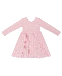 Motette Girls Petite Fleur Bamboo Twirl Dress