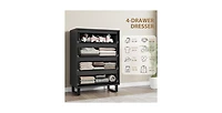gaomon 4 Dresser for Bedroom, 41.5" Tall Dresser