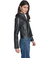 Levi's Women's Real Leather Laydown Collar Jacket
