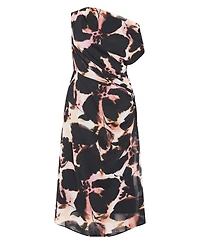 City Chic Women's Vivid Print Maxi Dress