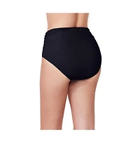 Profile by Gottex Women's Tutti Frutti Shirred High Waist Swim Bottom