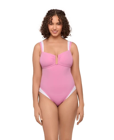 S3 Apparel Women's Sculpting Sweetheart U-Wire One-Piece Swimsuit