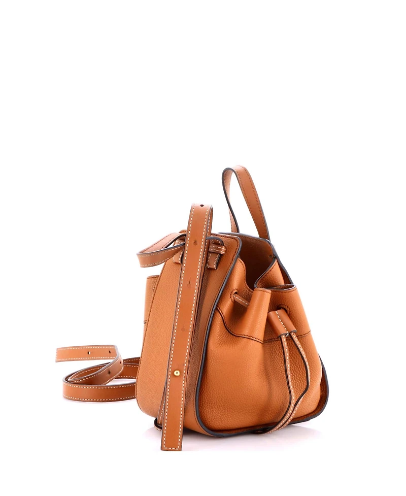 Pre-Owned Loewe Mini Hammock Bag Leather