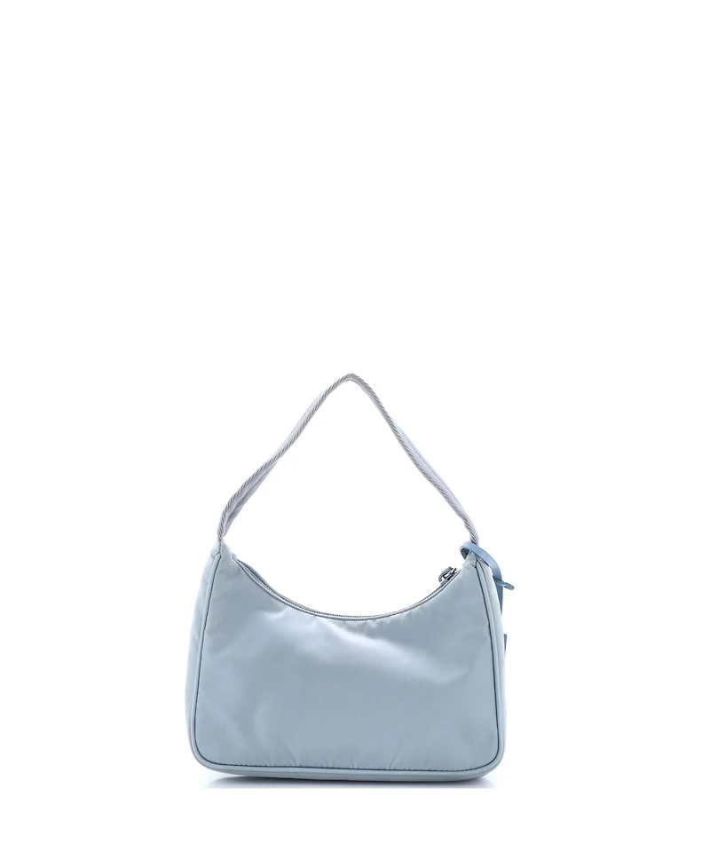 Pre-Owned Prada Mini Re-Edition 2000 Hobo Tessuto