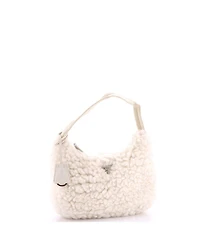 Pre-Owned Prada Mini Re-Edition 2000 Hobo Cashmere