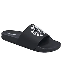 True Religion Men's Tyler Buddha Logo pool Slide