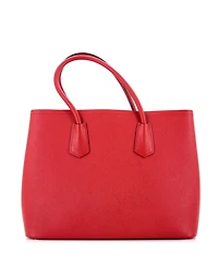 Pre-Owned Prada Large Cuir Double Tote Saffiano Leather