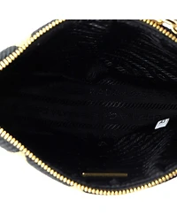 Pre-Owned Prada Mini Symbole Triangle Bag Jacquard