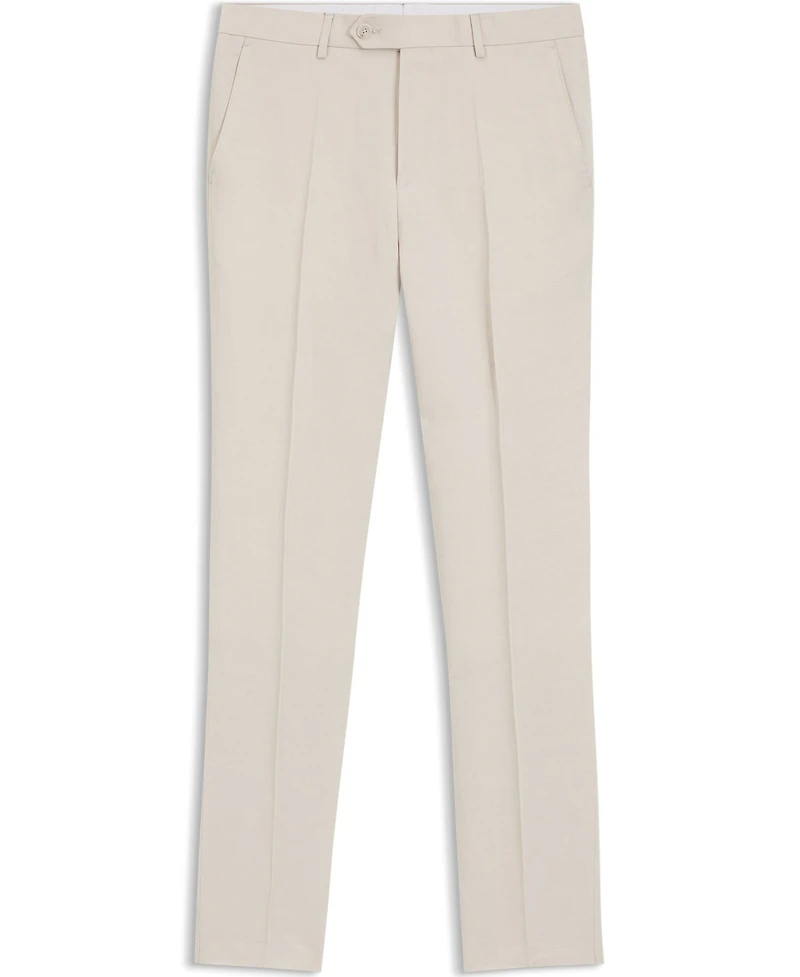 Boss By Hugo x Beckham Men's Micro Pattern Slim-Fit Pants