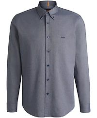 Boss by Hugo Men's Button-Down Regular-Fit Oxford Shirt