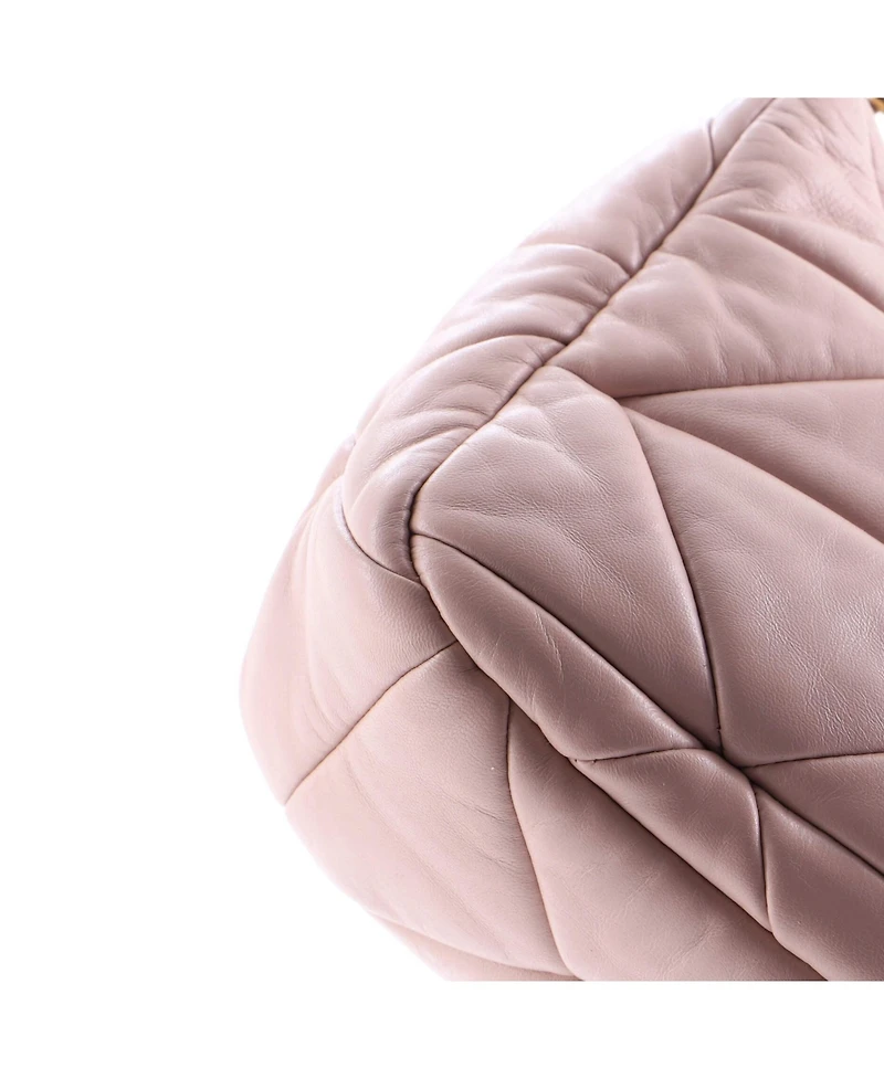 Pre-Owned Prada Small System Re-Edition Shoulder Bag Quilted Nappa Leather