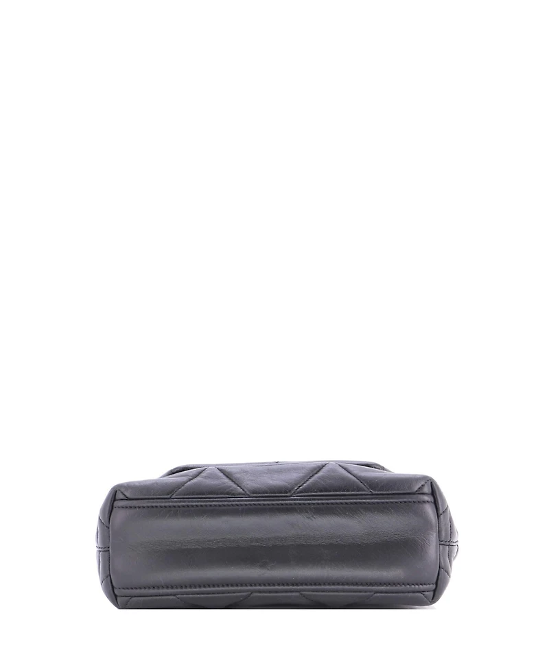 Pre-Owned Prada Spectrum Flap Bag Quilted Nappa Leather