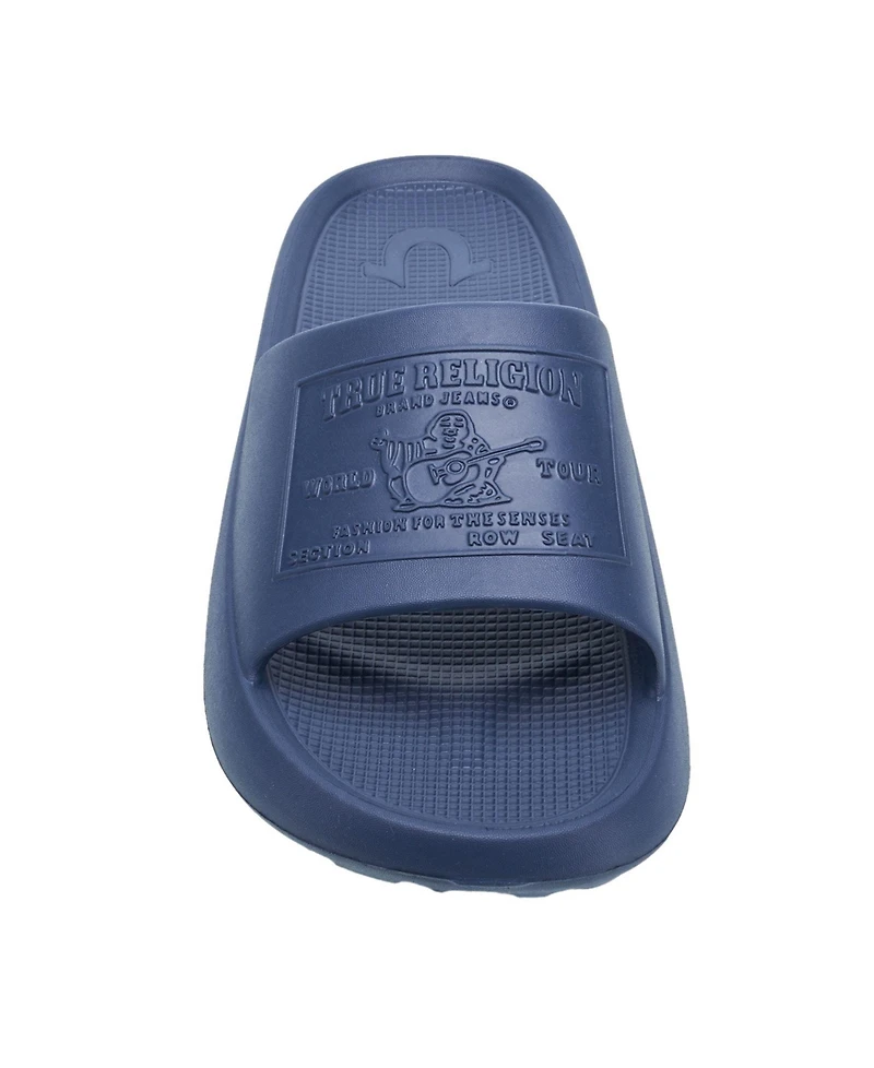 True Religion Men's Wayne Logo Single Slide