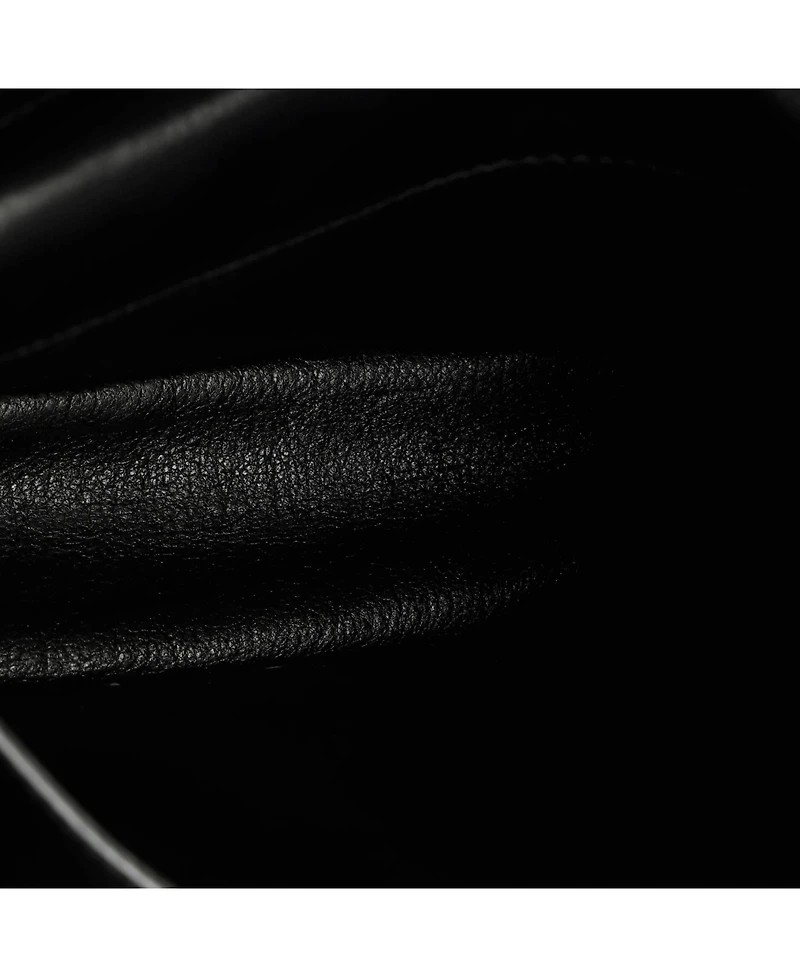 Pre-Owned Prada Small Cahier Crossbody Bag Studded Laser Cut Leather