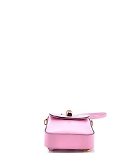 Pre-Owned Gucci Mini Bamboo Top Handle Backpack Leather