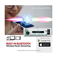 Pyle Single Din Am/Fm/MP3/Usb/Aux Stereo Receiver with Bluetooth (PLMRL50WB)